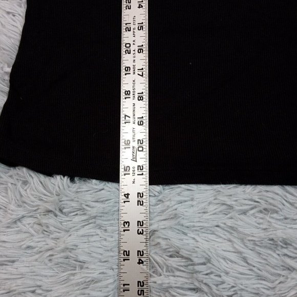 Liverpool Los Angeles Womens‎ Shirt Black XL Button Top Soft Stretch Pullover - Picture 7 of 11